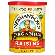 Newman's Own Organics, Organics, изюм, 425 г (15 унций)