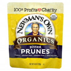 Newman's Own Organics, Органический чернослив без косточек, 170 г (6 унций)
