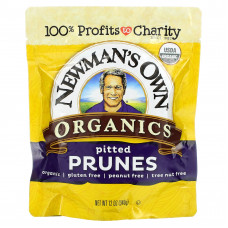 Newman's Own Organics, Organics, чернослив без косточек, 340 г (12 унций)