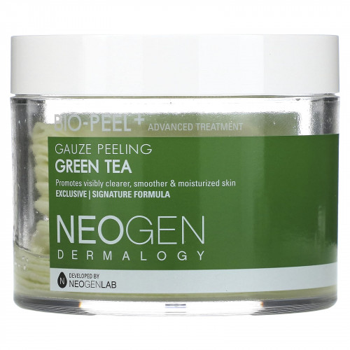 Neogen, Bio-Peel, диски для пилинга, зеленый чай, 30 шт., 200 мл