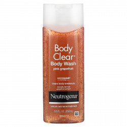 Neutrogena, Body Clear, Гель для душа, Розовый грейпфрут, 8,5 унции (250 мл)