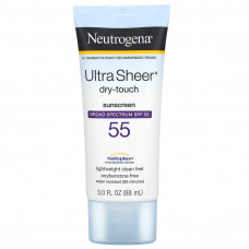 Neutrogena, Ultra Sheer Dry Touch, солнцезащитное средство, SPF 55, 88 мл (3 жидк. Унции)