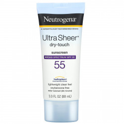 Neutrogena, Ultra Sheer Dry Touch, солнцезащитное средство, SPF 55, 88 мл (3 жидк. Унции)