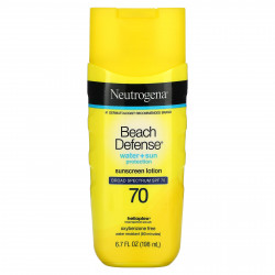 Neutrogena, Солнцезащитный лосьон Beach Defense, SPF 70, 198 мл (6,7 жидк. Унции)