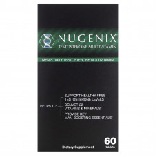 Nugenix, Testosterone Multivitamin, 60 Tablets