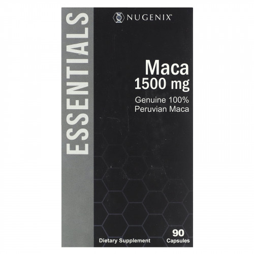 Nugenix, Мака, 500 мг, 90 капсул