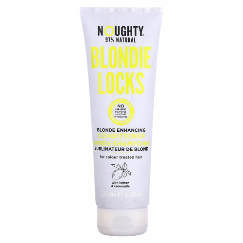 Noughty, Blondie Locks, кондиционер для блонда с лимоном и ромашкой, 250 мл (8,4 жидк. Унции) (Товар снят с продажи) 