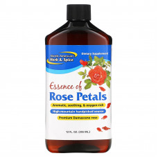 North American Herb & Spice Co., Эссенция лепестков роз, 12 жидких унций (355 мл)