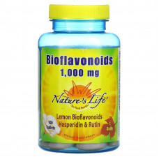 Nature's Life, Биофлавоноиды, 1000 мг, 100 таблеток