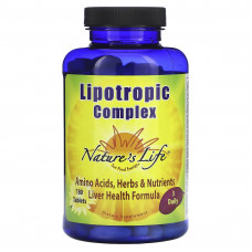 Nature's Life, Lipotropic Complex, 180 таблеток