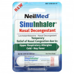 NeilMed, SinuInhaler, противоотечное средство для носа, 198 мг (0,007 унции) (Товар снят с продажи) 