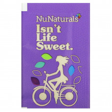 NuNaturals, NuStevia, порошок белой стевии, 1000 пакетиков, 1000 г (2,23 фунта)