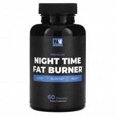 Nobi Nutrition, Премиум средство для сжигания жира в ночное время, 60 капсул