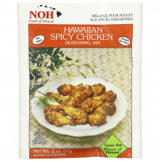 NOH Foods of Hawaii, Гавайская пряная смесь для курицы, 57 г (2 унции)