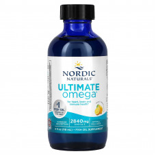Nordic Naturals, Ultimate Omega, со вкусом лимона, 2840 мг, 119 мл (4 жидк. унции)