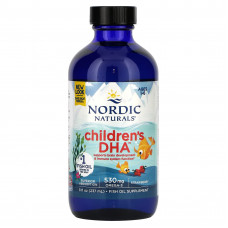 Nordic Naturals, ДГК для детей от 1 до 6 лет, клубника, 237 мл (8 жидк. Унций)