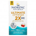 Nordic Naturals, Ultimate Omega 2X, со вкусом клубники, 560 мг, 60 мини-капсул