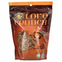 Nature's Path, Love Crunch, органическая гранола премиального качества, темный шоколад и арахисовая паста, 325 г (11,5 унции)