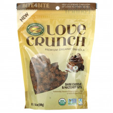 Nature's Path, Love Crunch, органическая гранола премиального качества, темный шоколад и масло из фундука, 300 г (10,6 унции)