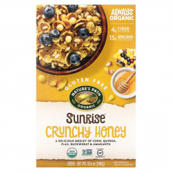 Nature's Path, Органические хлопья Sunrise Crunchy Honey, 300 г (10,6 унций)