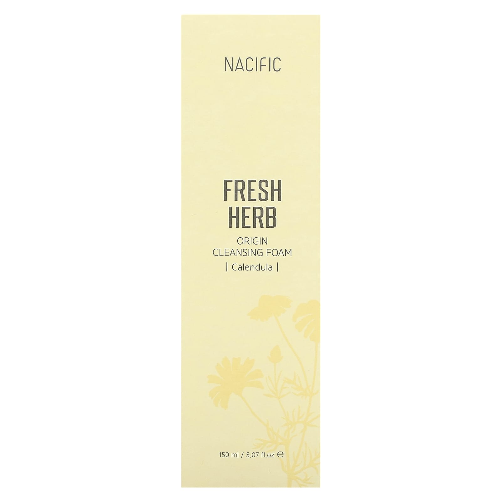 Nacific, Очищающая пенка Fresh Herb Origin, 150 мл (5,07 жидк. Унции)