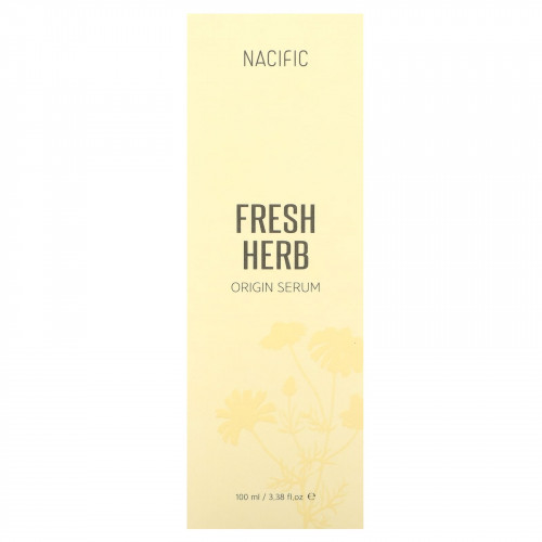Nacific, Fresh Herb, оригинальная сыворотка, 100 мл (3,38 жидк. Унции)