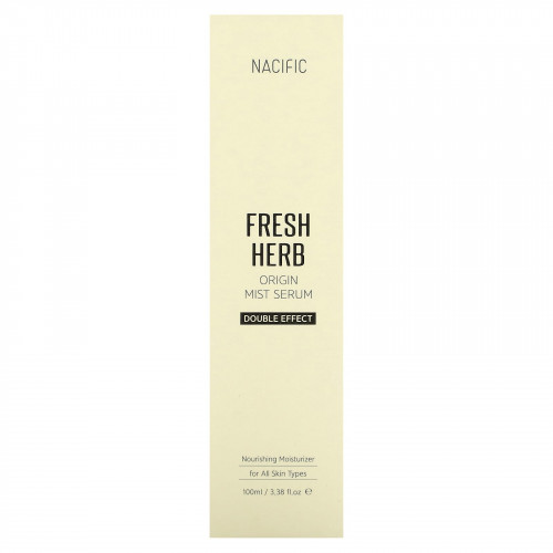 Nacific, Fresh Herb, Origin, сыворотка-спрей, 100 мл (3,38 жидк. Унции)