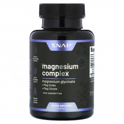 Snap Supplements, Комплекс магния`` 60 капсул