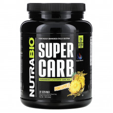 NutraBio, Super Carb, ананас, 840 г (1,9 фунта)