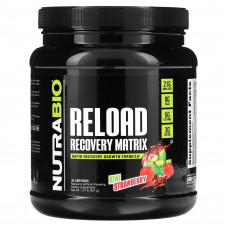 NutraBio, Reload Recovery Matrix, киви и клубника, 821 г (1,81 фунта)