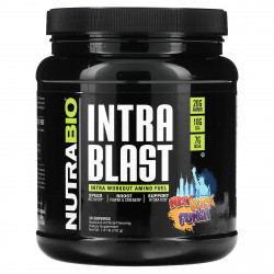 NutraBio, Intra Blast, топливо для мышц во время тренировки, New York Punch, 732 г (1,61 фунта)
