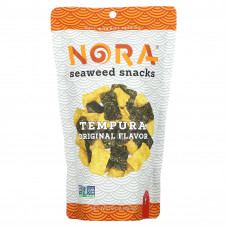 Nora Snacks, Seaweed Snacks, Tempura Original, 45,4 г (1,6 унции)