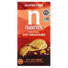 Nairn's Inc, Oat Grahams, без глютена, оригинальный продукт, 160 г (5,64 унции)