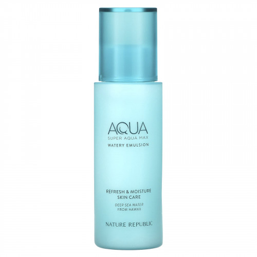 Nature Republic, Super Aqua Max, водянистая эмульсия, 130 мл (4,39 жидк. Унции)