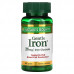 Nature's Bounty, Gentle Iron, железо, 28 мг, 90 капсул