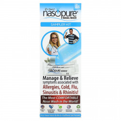 Nasopure, Dr. Hana's Nasal Wash, набор пробников, 6 предметов