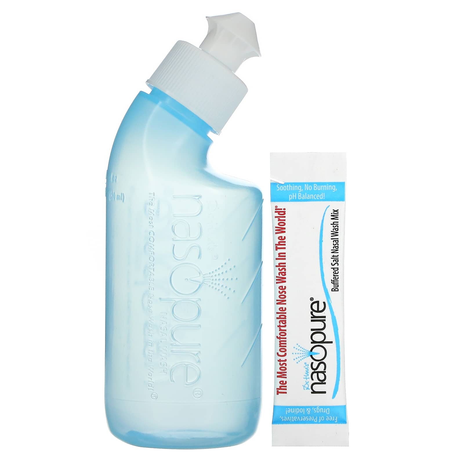 Nasopure, Носовые Wash System, Little Squirt Kit, 1 комплект