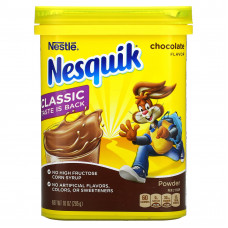 Nesquik, Nestle, порошок, шоколад, 285 г (10 унций)