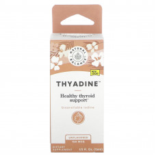 Natural Balance, Thyadine, поддержка здоровья щитовидной железы, без добавок, 150 мкг, 15 мл (0,5 жидк. Унции)