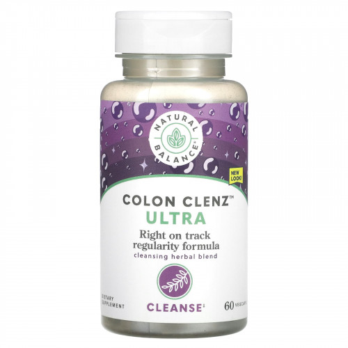 Natural Balance, Ultra Colon Clenz, 60 вегетарианских капсул