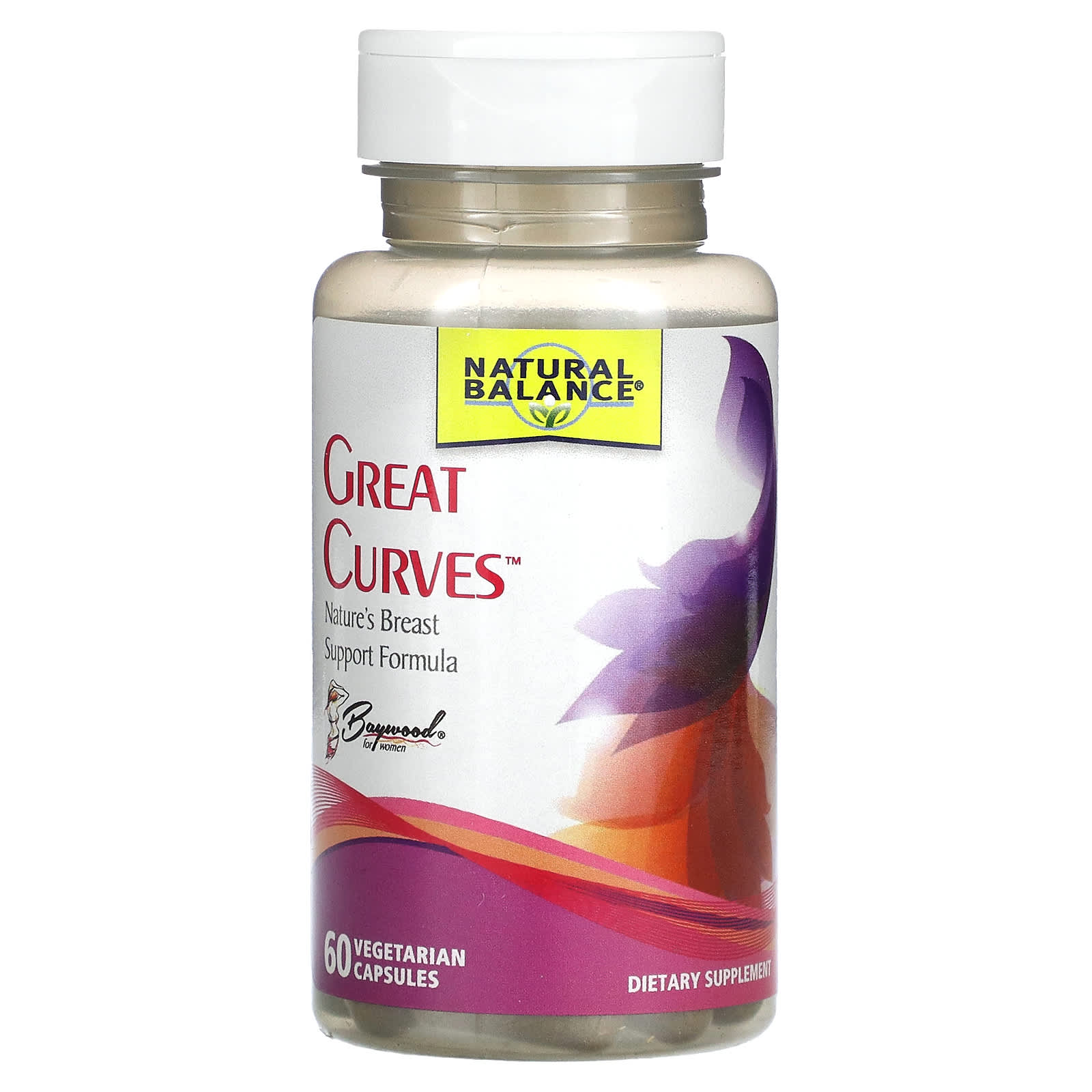 Natural Balance, Great Curves, 60 вегетарианских капсул