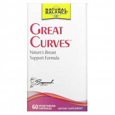 Natural Balance, Great Curves, 60 вегетарианских капсул