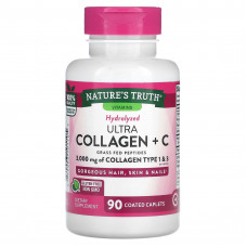 Nature's Truth, Ultra Collagen + C, 3000 мг, 90 капсул, покрытых оболочкой