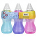 Nuby, Clik-it FlexStraw Cup, для детей от 12 месяцев, для девочек, 3 упаковки по 300 мл (10 унций)