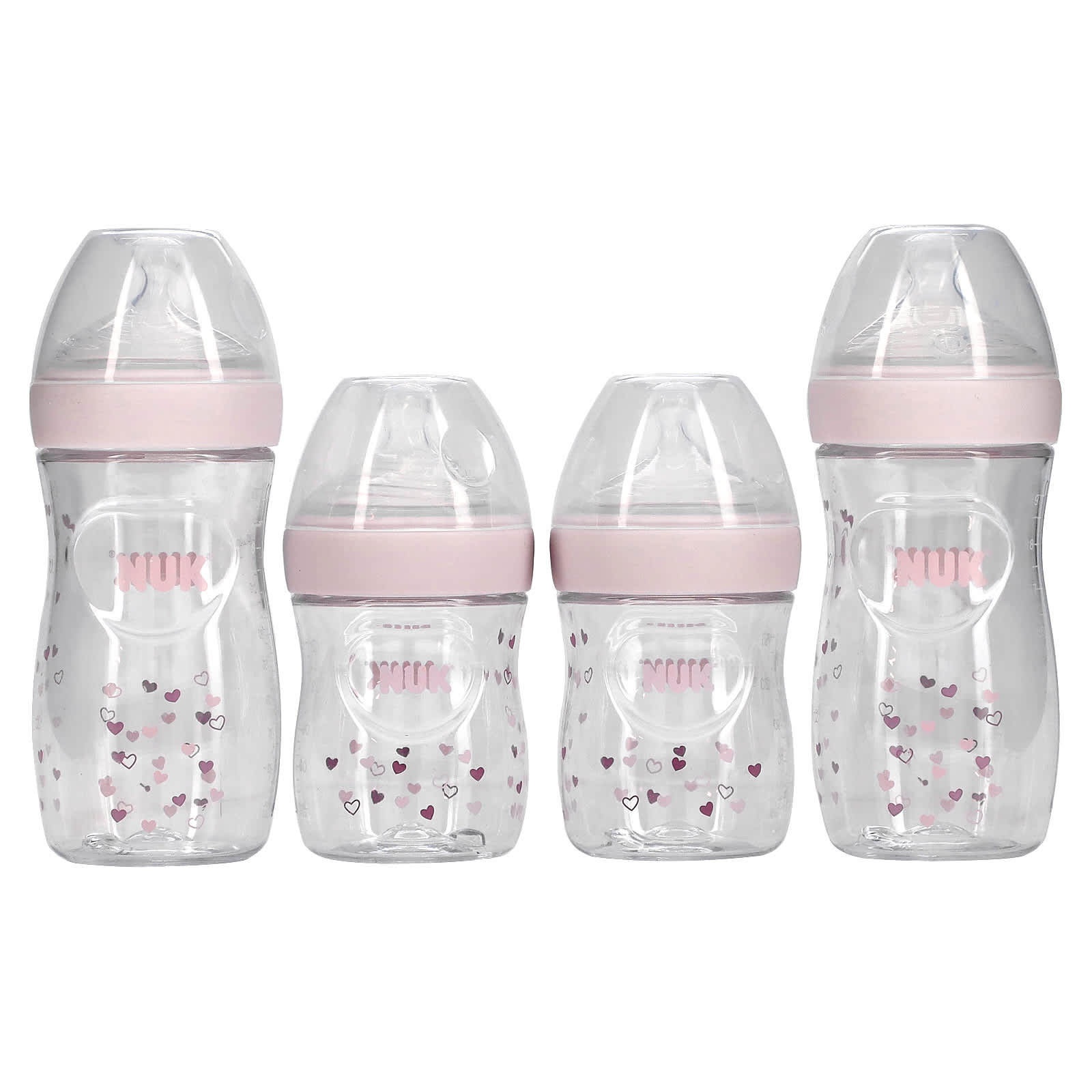 NUK, Simply Natural Bottle with SafeTemp, подарочный набор для новорожденных, от 0 месяцев, 9 шт.