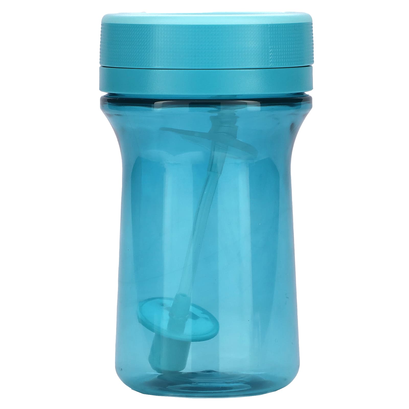 NUK, Everlast Weighted Straw Cup, для детей от 12 месяцев, бирюзовый, 300 мл (10 унций)