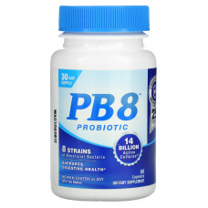 Nutrition Now, PB 8, пробиотик, 7 млрд КОЕ, 60 капсул