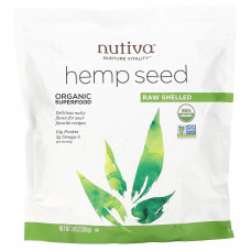Nutiva, Organic Superfood, необработанные семена конопли, очищенные, 1,36 кг (3 фунта)