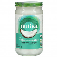 Nutiva, Органическое кокосовое масло, Virgin, 23 жидкие унции (680 мл)