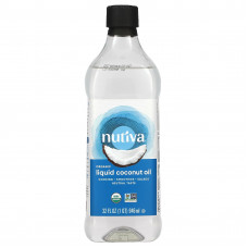 Nutiva, жидкое органическое кокосовое масло, 946 мл (32 жидк. унции)
